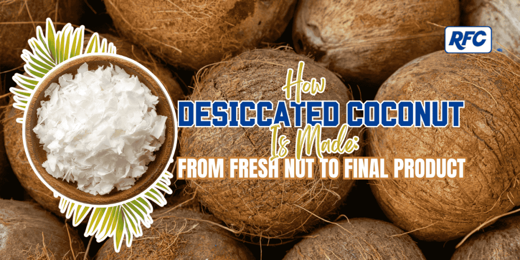 How Desiccated Coconut Is Made From Fresh Nut to Final Product